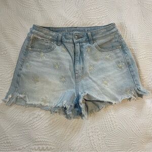 American Eagle Outfitters Light Wash Denim Shorts